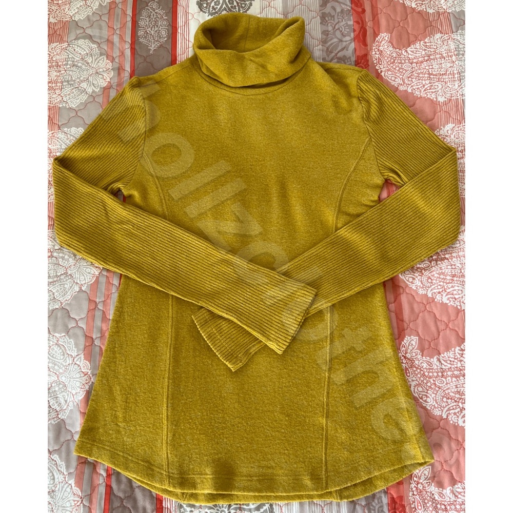 Anthropologie Saturday Sunday Brushed Fleece Turtleneck Long Sleeve NWT - Picture 11 of 13